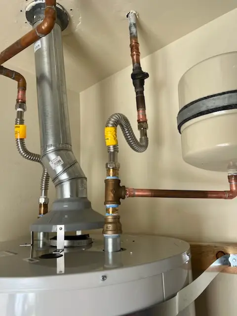 Water heater installation and plumbing repair in Rileyville